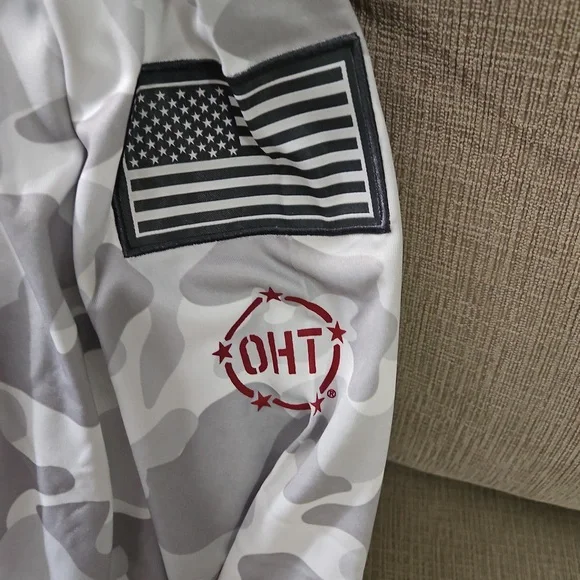 Colosseum lightweight Arctic Camo USC TROJANS OHT Hoodie. NWT. 2XL - Picture 3 of 8